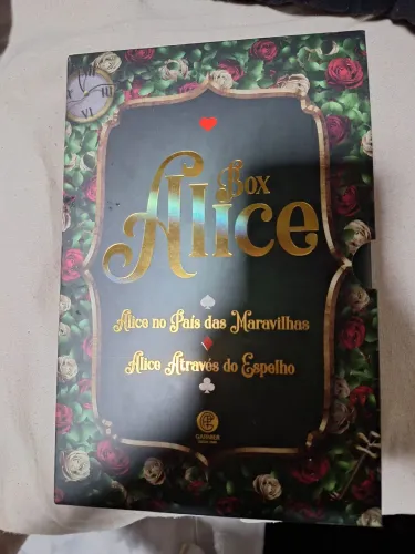 Box de alice no país das maravilhas