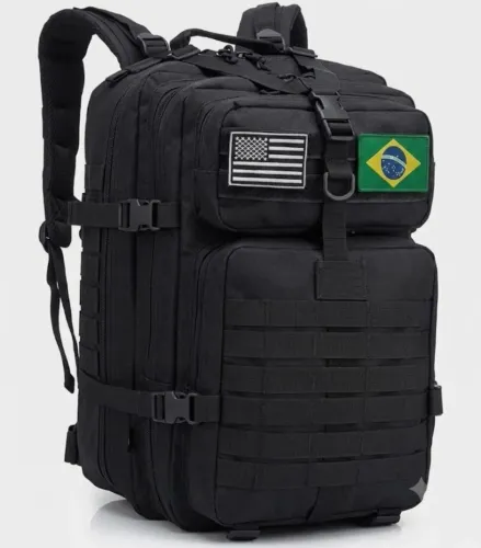 Mochila Tática Militar Premium 30L - Resistente e Versátil (Nova)
