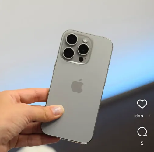 iPhone 15 pro natural 128GB 6 medes de garantia