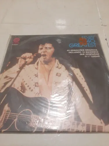 LP disco de vinil - Elvis' 40 GREATEST