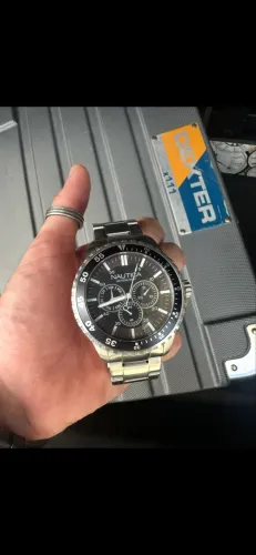 Relógio masculino Nautica modelo A15016G