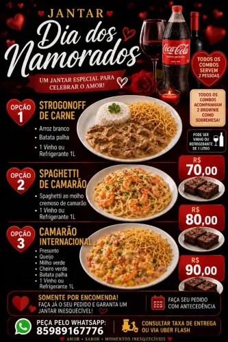 Jantar dos namorados 