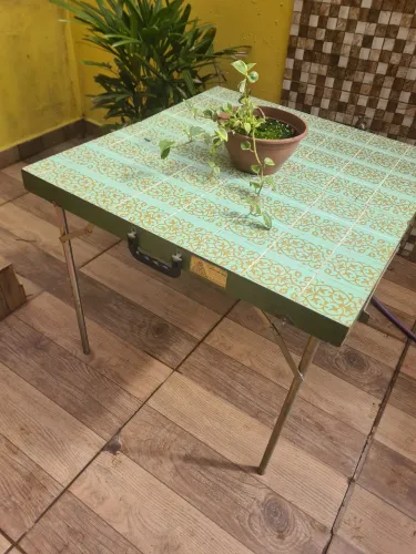 Mesa para camping Vintage " VALENTIN' - 1970