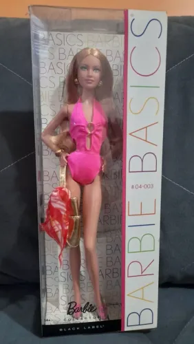 Boneca Barbie Basics Model 04 Collection 003 Black Label Mattel Lacrada