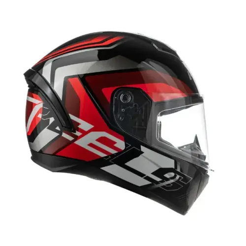 CAPACETE PEELS SPIKE 2 GTX PRETO E VERMELHO