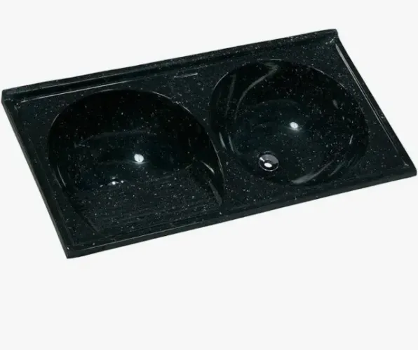 Tanque de fibra de duas cubas 