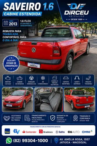 Volkswagen Saveiro 1.6 MI Total Flex 8V CE 2013