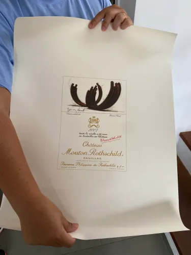 Print artística Mouton Rothschild