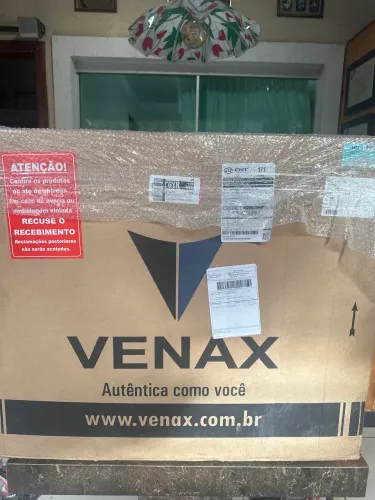 Fogão de embutir Venax na caixa
