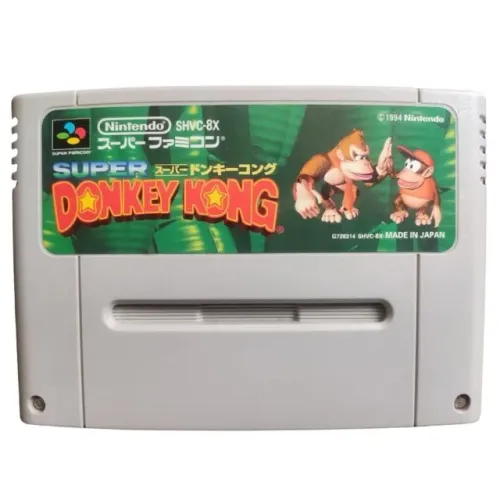 Fita / Cartucho original Super Donkey Kong Country 1 para Super Famicom - Super Nintendo