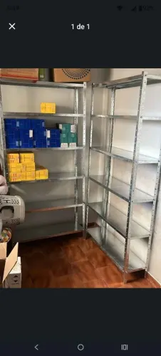 Prateleira aço galvanizado