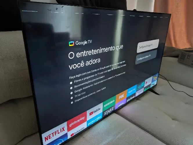 TV TCL 50" 50P635 Imagem Fantasma