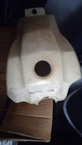 Tanque de plástico para moto de trilha