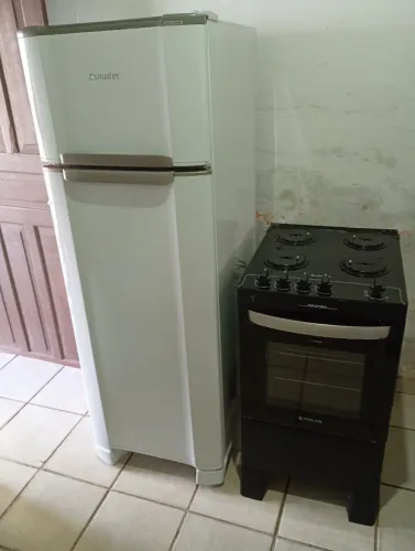 Geladeira e fogão