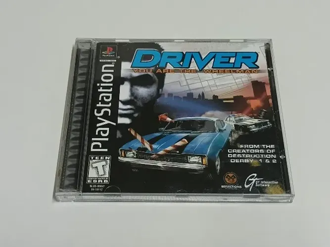 Driver - Black Label - Original para PS1 - PSOne - Playstation