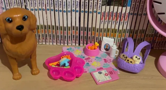 acessórios Barbie cuidadora de Pets