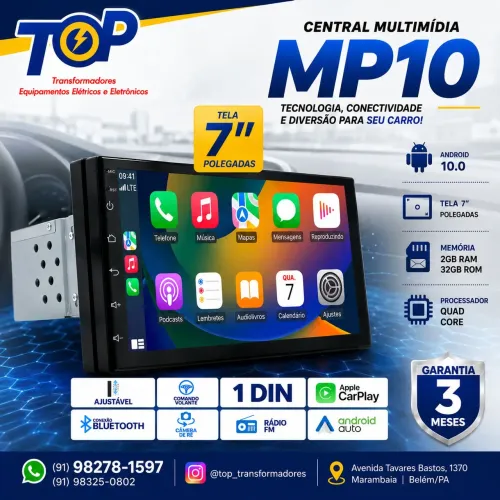 Central Multimídia mp10 Universal