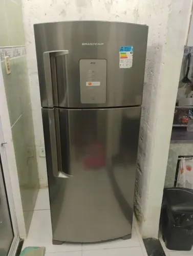 Geladeira Frost Free Inox (Funcionando)