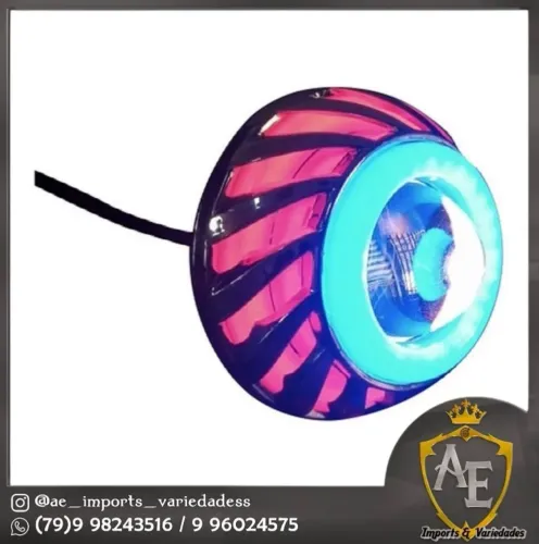 Led para moto olho de anjo 