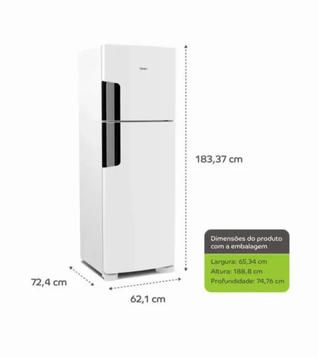 Geladeira consul duplex nova frostfree 377 litros