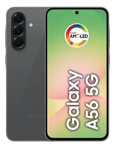 Samsung A56 caixa aberta