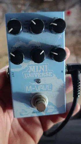 Pedal de Efeito M-Wave Universe reverbe