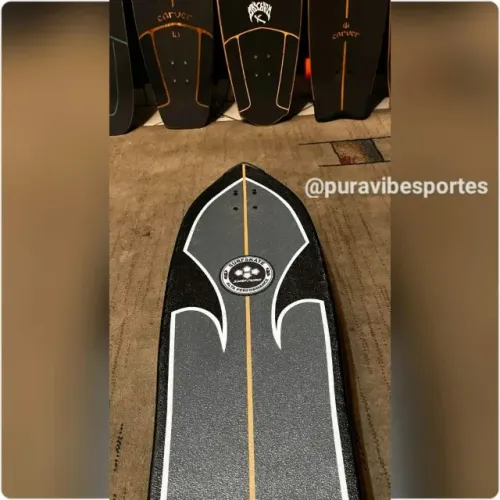 Skate Simulador Surf Puro Híbrido 36' Trucks SmoothStar Flying Fish Semi Novo