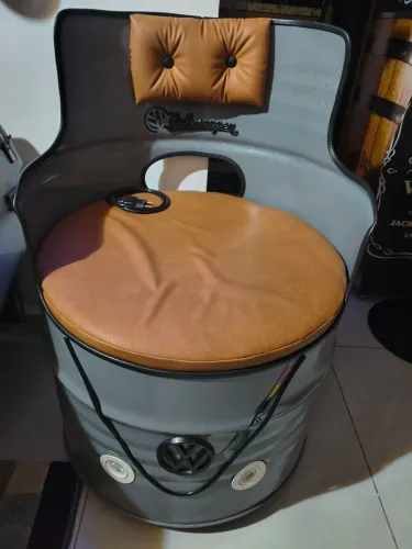 Poltrona tambor kombi com led