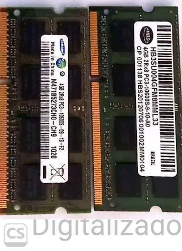Memórias DDR3 note
