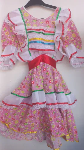 Vestido junino infantil