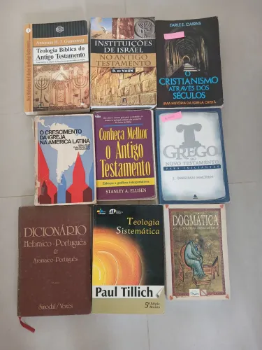 Livros de Teologia a partir de 45,00 reais