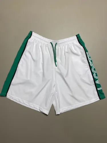 Bermuda Tactel Lac Branco/Verde