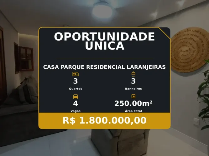 Casa com Suíte e Churrasqueira em Parque Residencial Laranjeiras  Agende Sua Visita!
