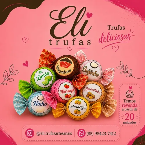 Revenda de trufas