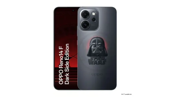 Smartphone Oppo Reno 14F Dark Side Limited Edition