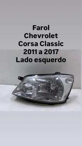 Farol Chevrolet Corsa Classic 2011 12 13 14 15 16 2017 Le original 