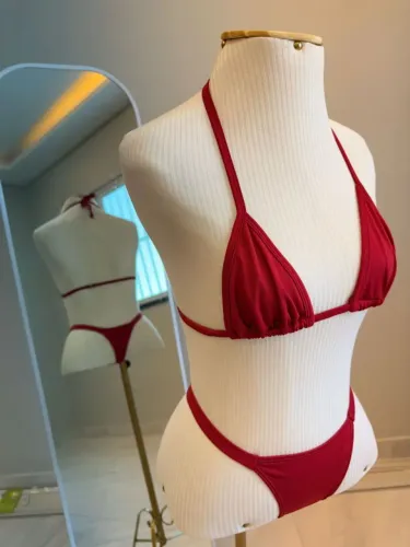 Biquíni Cortininha Bronze