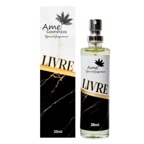 perfume amei cosméticos livre feminino 17ml aromático floral
