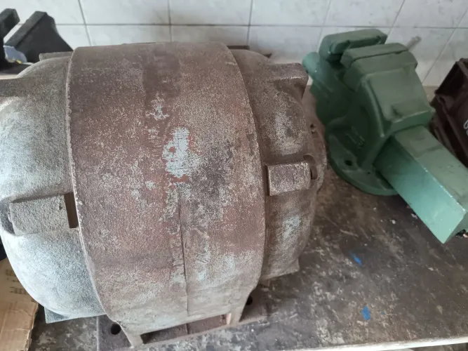 Morsa York NÚMERO 5 mais motor trifásico 5 CV