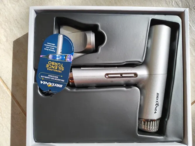 Secador de Cabelos Britânia Mais Silencioso 1600W BSC3400 220V