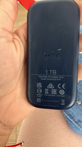 SSD externo Sandisk 1 tera