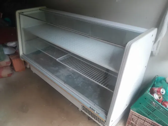 Freezer galopar usado precisa colocar gas todo funcionando so chegar e testar