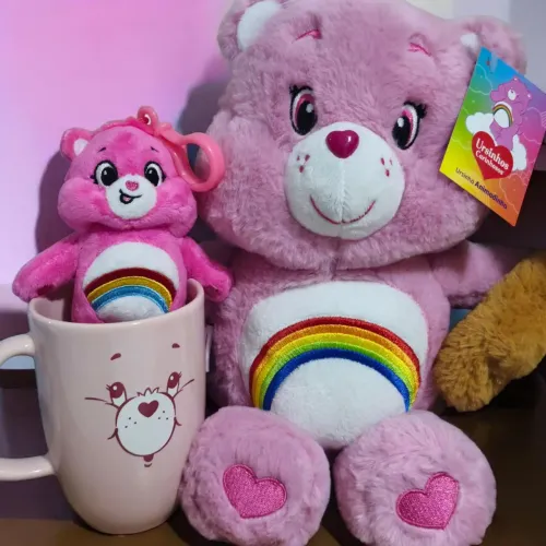 Ursinhos carinhosos  kit com 3 itens cacau show colecionáveis