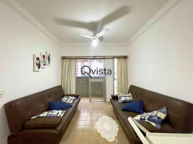Apartamento, Sacada, 2 Dormitórios, 2 Banheiros à Venda na Pitangueiras no Guarujá | QVist