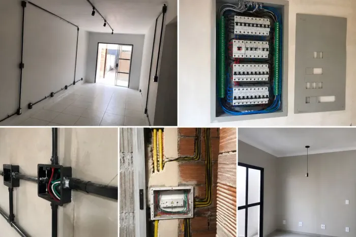 Serviços elétricos residências ou Indústriais. 
