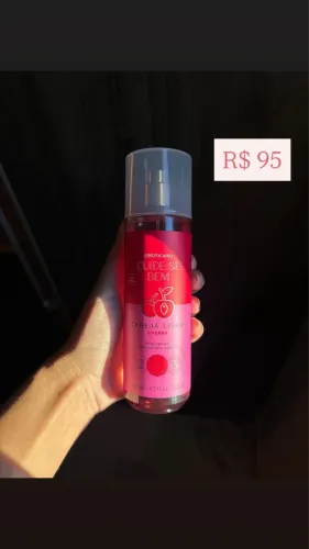 Body splash cereja livre