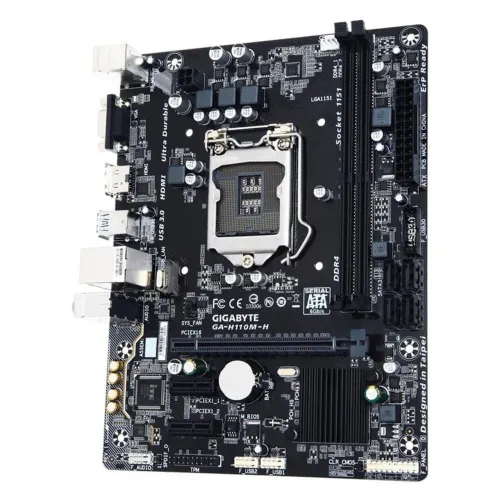 Kit placa h110m Gigabyte + memória ddr4 e CPU g4560