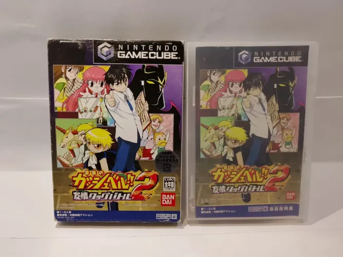 Jogo Nintendo GameCube Zatch Bell 2 Yuujou Tag battle Completo JP