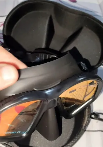 Máscara de mergulho silicone flexível excelente material 