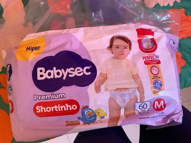 Fralda Babysec premium 60 unid